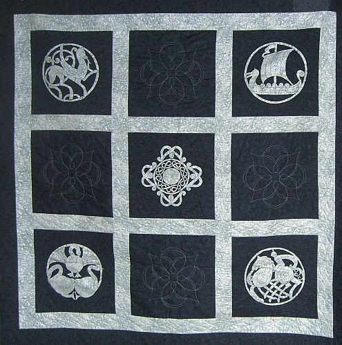 Shetland Silvercraft Wallhanging by your host, Ann Hill