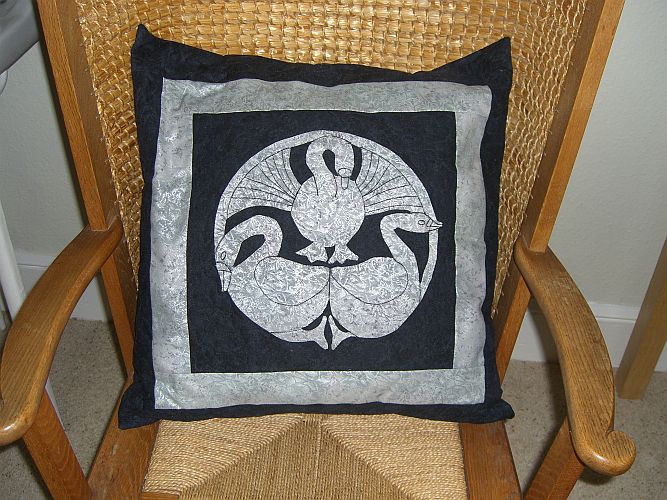 The Three Nornes Floor Cushion / Wallhanging