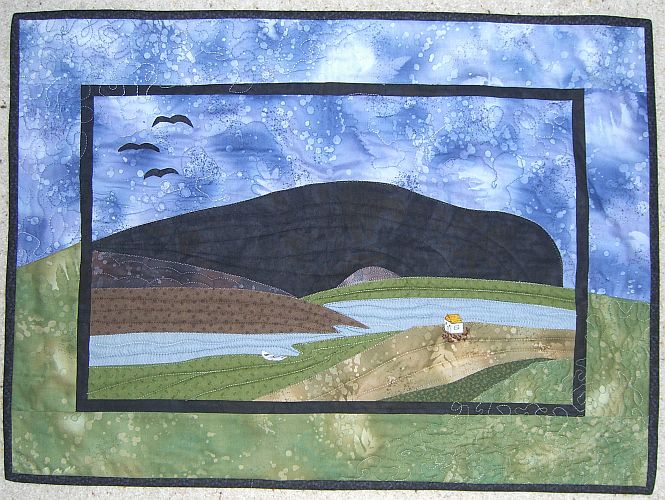 Landscape Wallhanging by Ann Hill